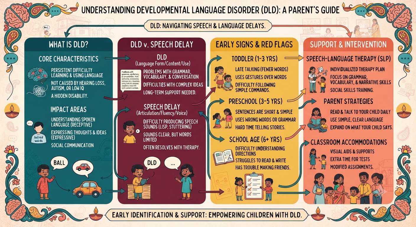 Developmental language disorder (DLD) in Speech & Language Delays