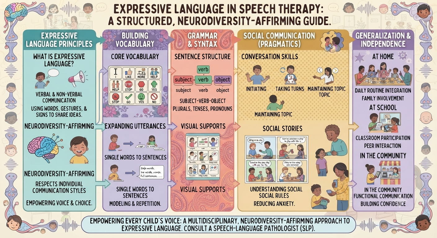 Expressive Language in Speech Therapy