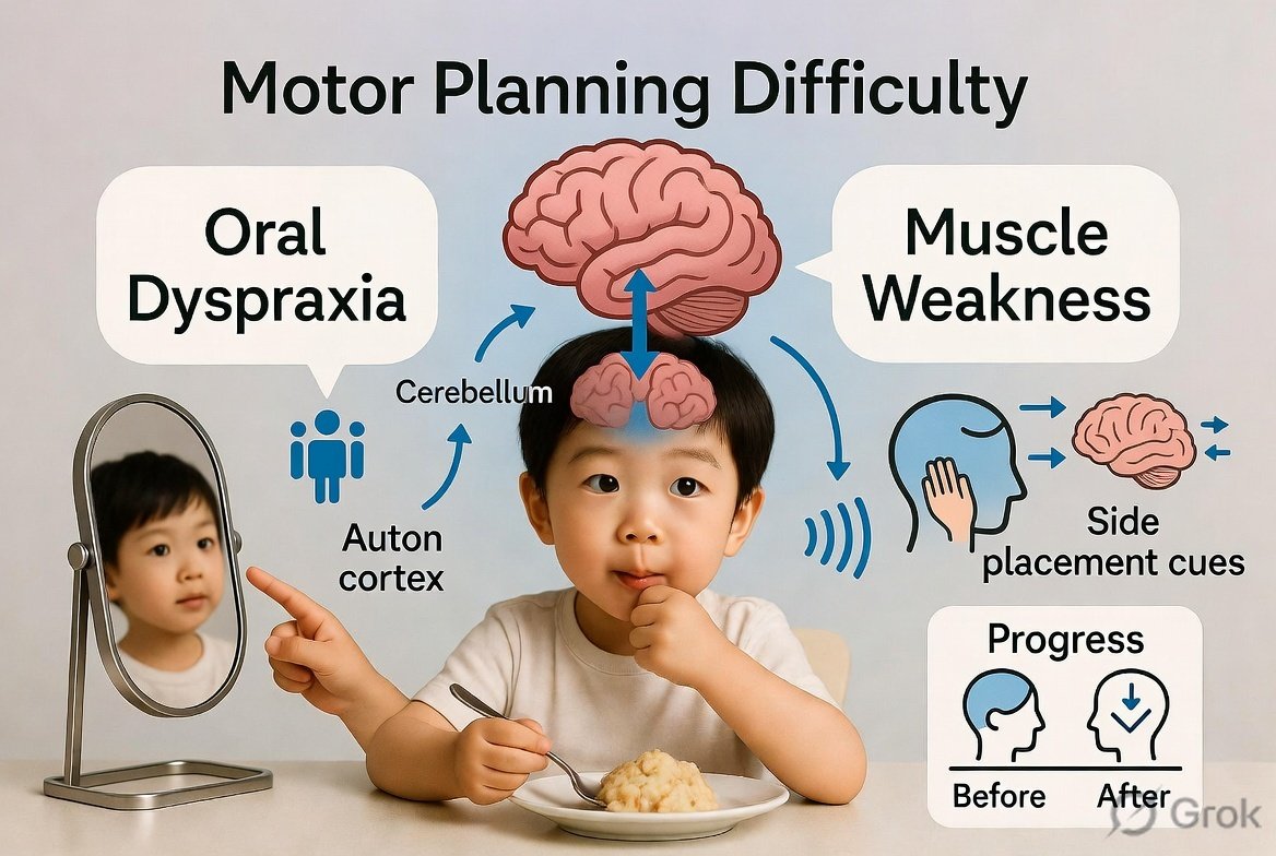 Motor Planning Difficulty In Chewing