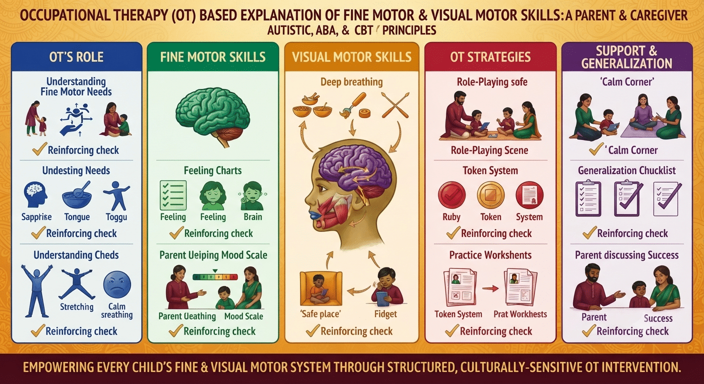 OT Based Explanation Of Fine Motor & Visual Motor Skills