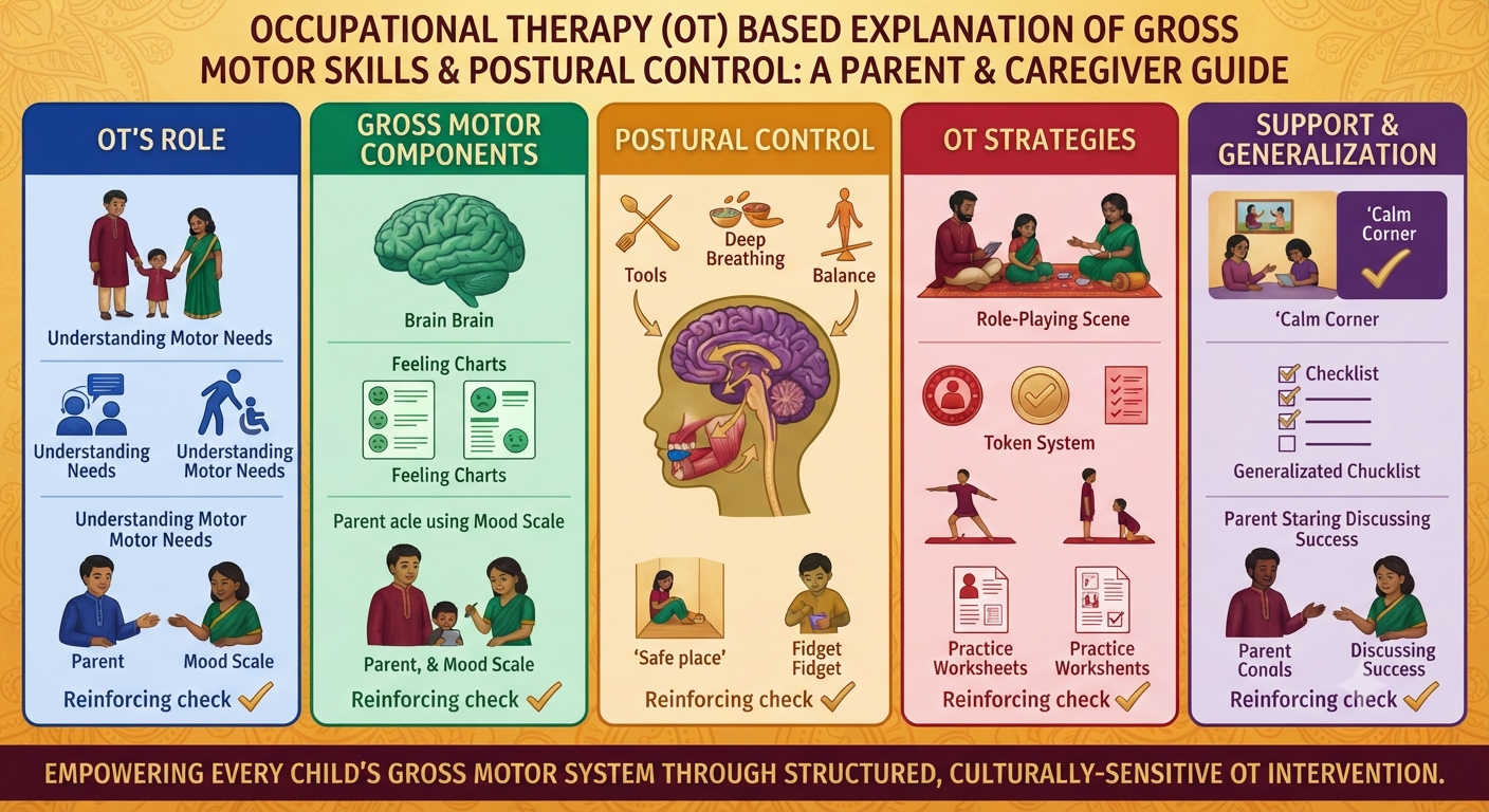 OT Based Explanation Of Gross Motor Skills & Postural Control