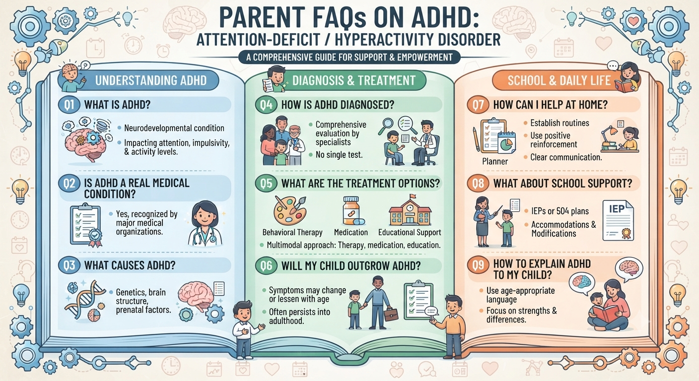 Parent FAQs on ADHD (Attention-Deficit/Hyperactivity Disorder) 1 Parent FAQs on ADHD (Attention-DeficitHyperactivity Disorder)