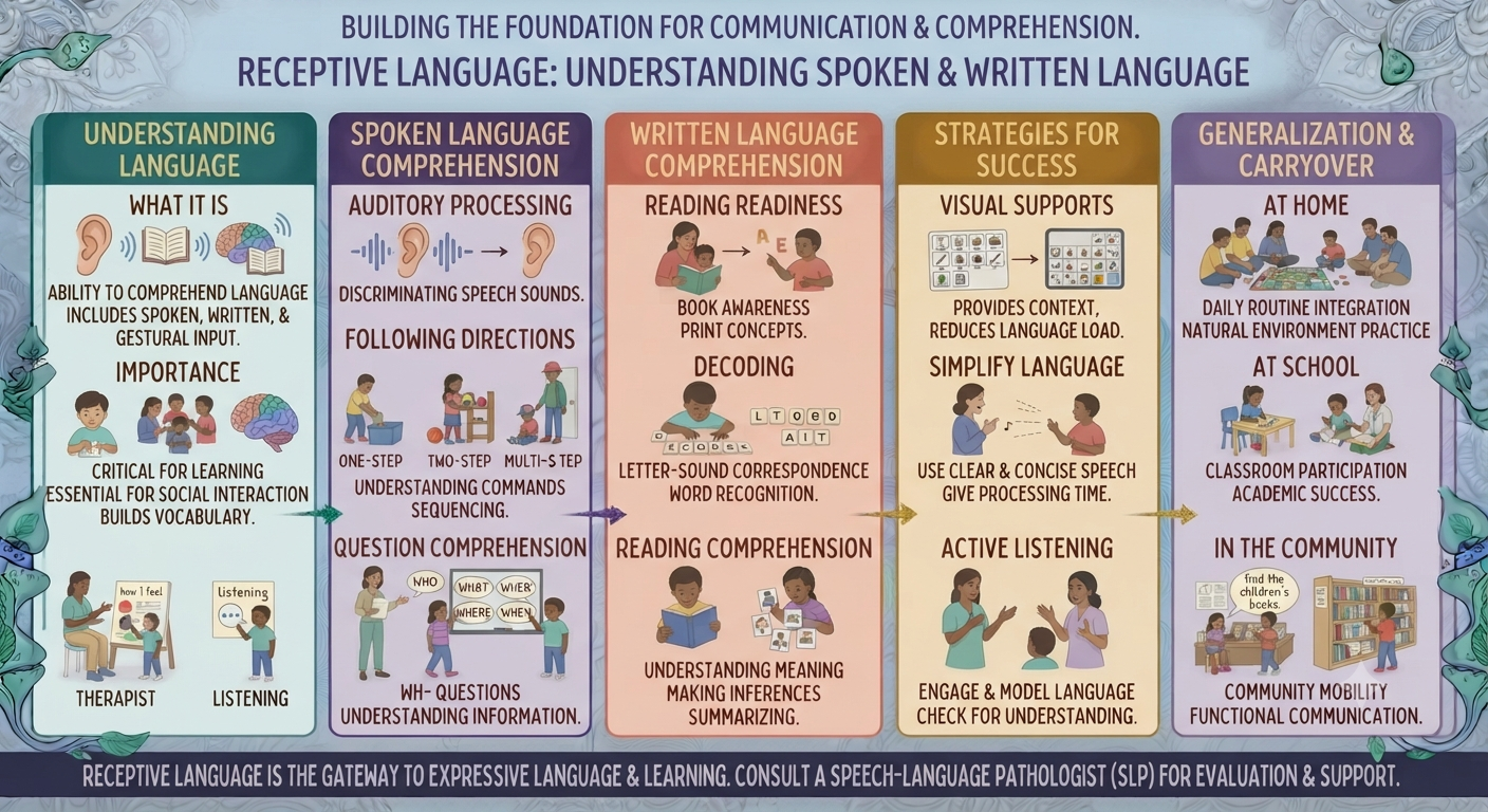 Receptive Language (Understanding Language) 1 Receptive Language (Understanding Language)