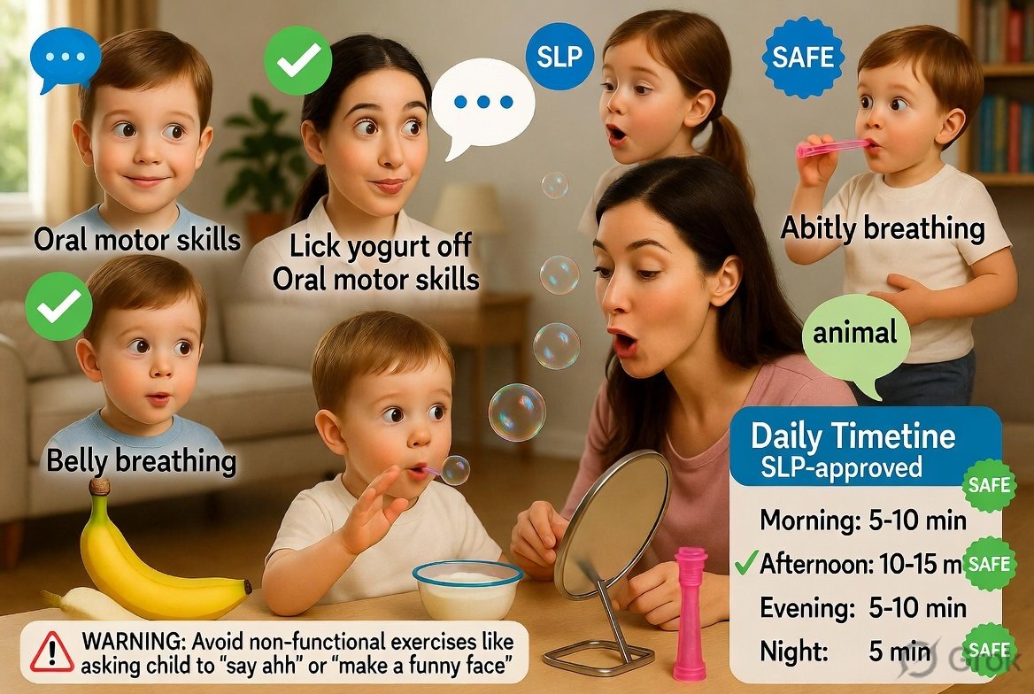 SLP-approved, SAFE, Evidence-Based Home Exercises