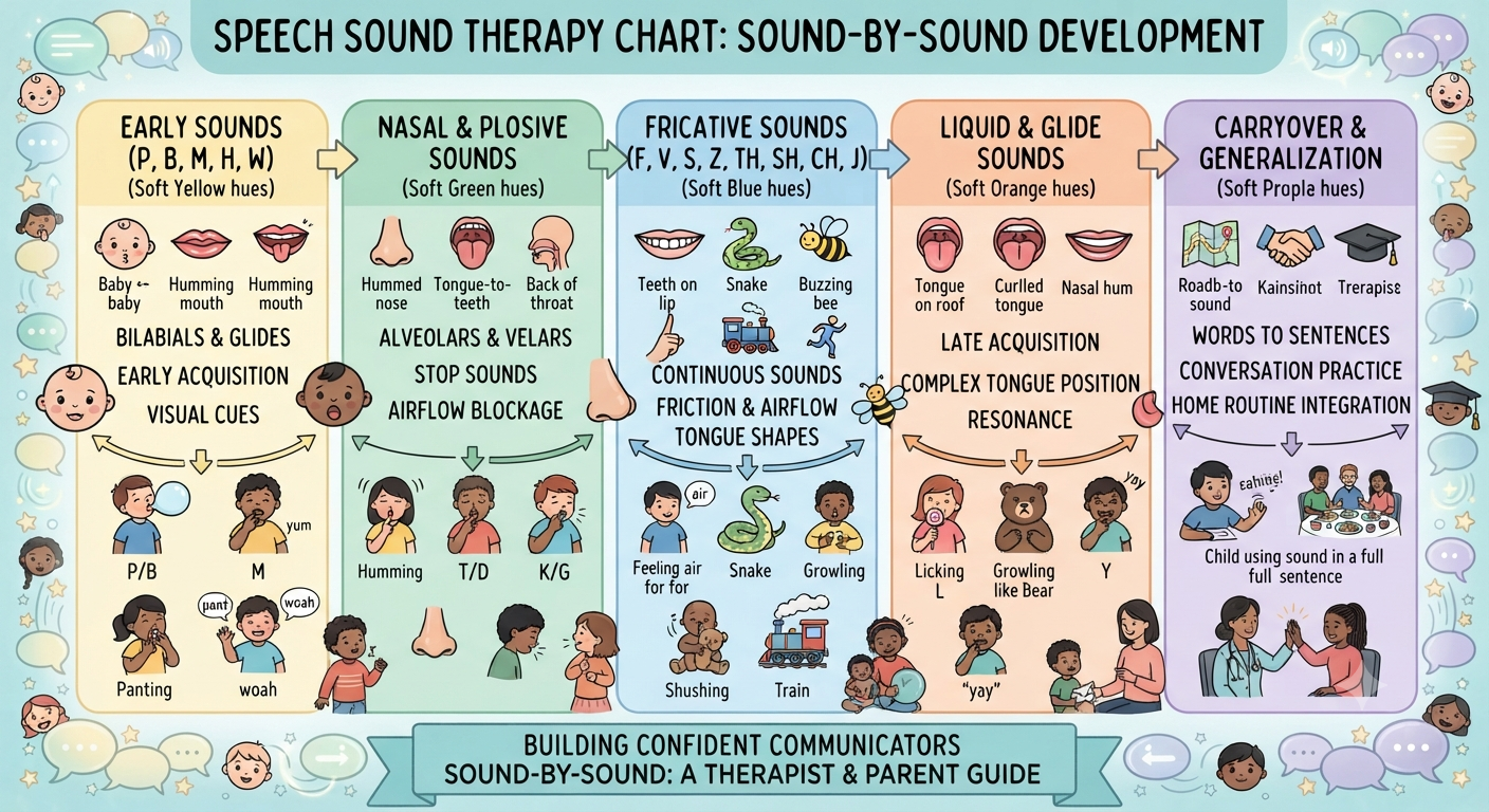 Speech Sound Therapy Chart (Sound-by-Sound) 1 Speech Sound Therapy Chart (Sound-by-Sound)