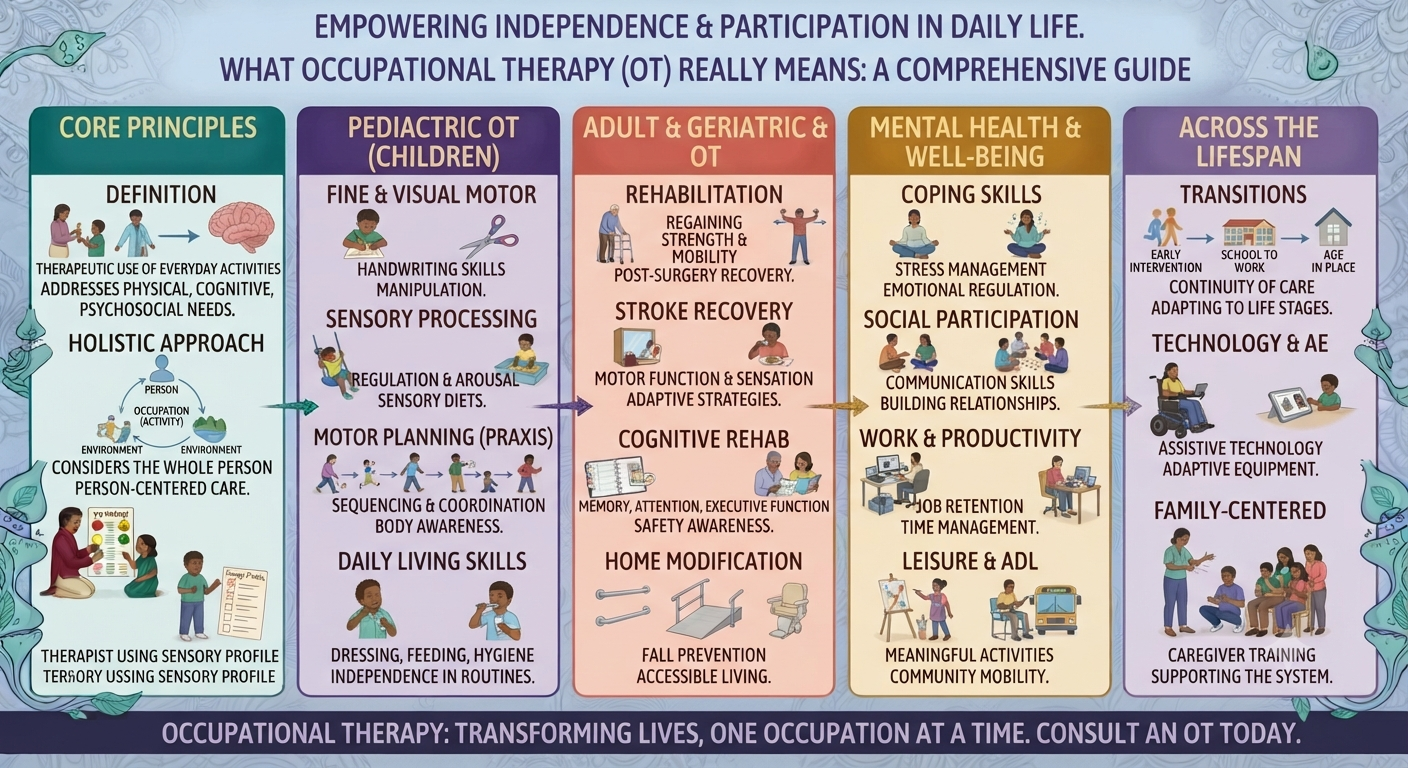 What Occupational Therapy REALLY means
