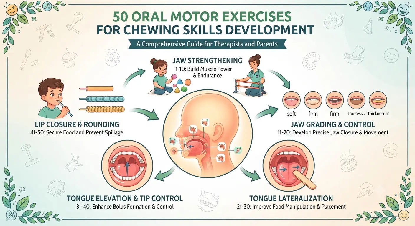 50 Oral Motor Exercises For Chewing