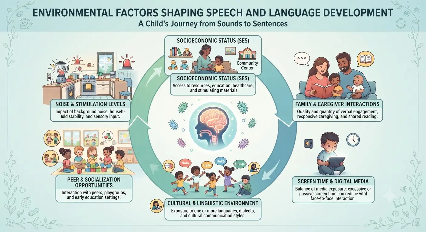 Speech And Language Development – Environmental FactorsSpeech And Language Development – Environmental Factors